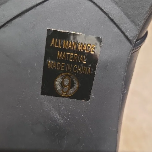 Soda Black Lace Up Ankle Boots - Picture 6 of 7